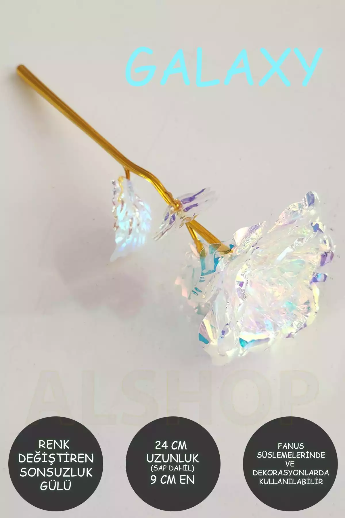 1عدد گلکسی کادو رنگارنگ 24cm برند ALSHOP کد 1753576566