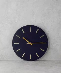 ساعت دیواری تزئینی فلزی sylvia مشکی برند English Home کد 1753904526