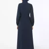 خرقه طرحدار سرمه ای رفکا برند Refka کد 1753721464