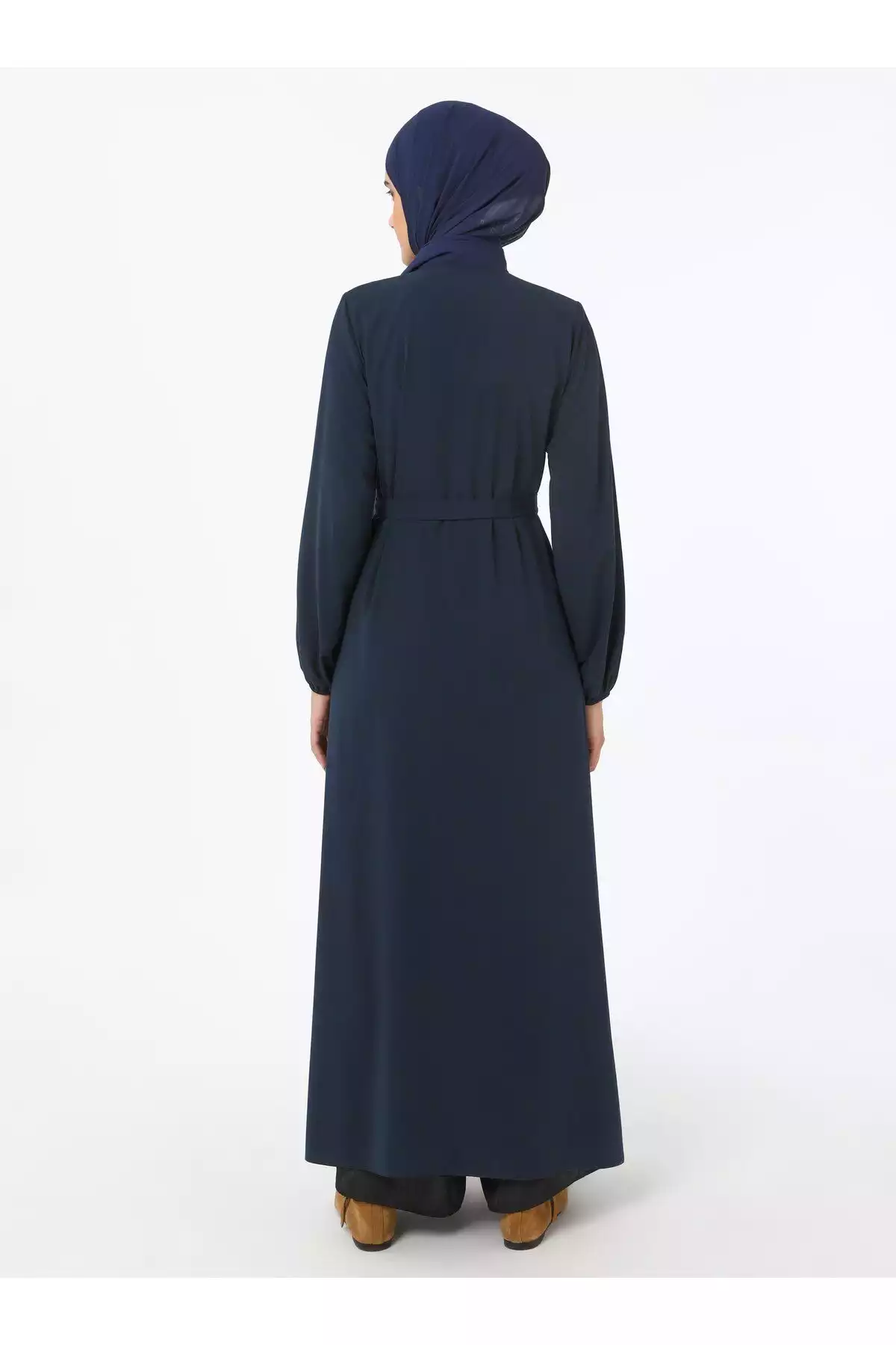 خرقه طرحدار سرمه ای رفکا برند Refka کد 1753721464