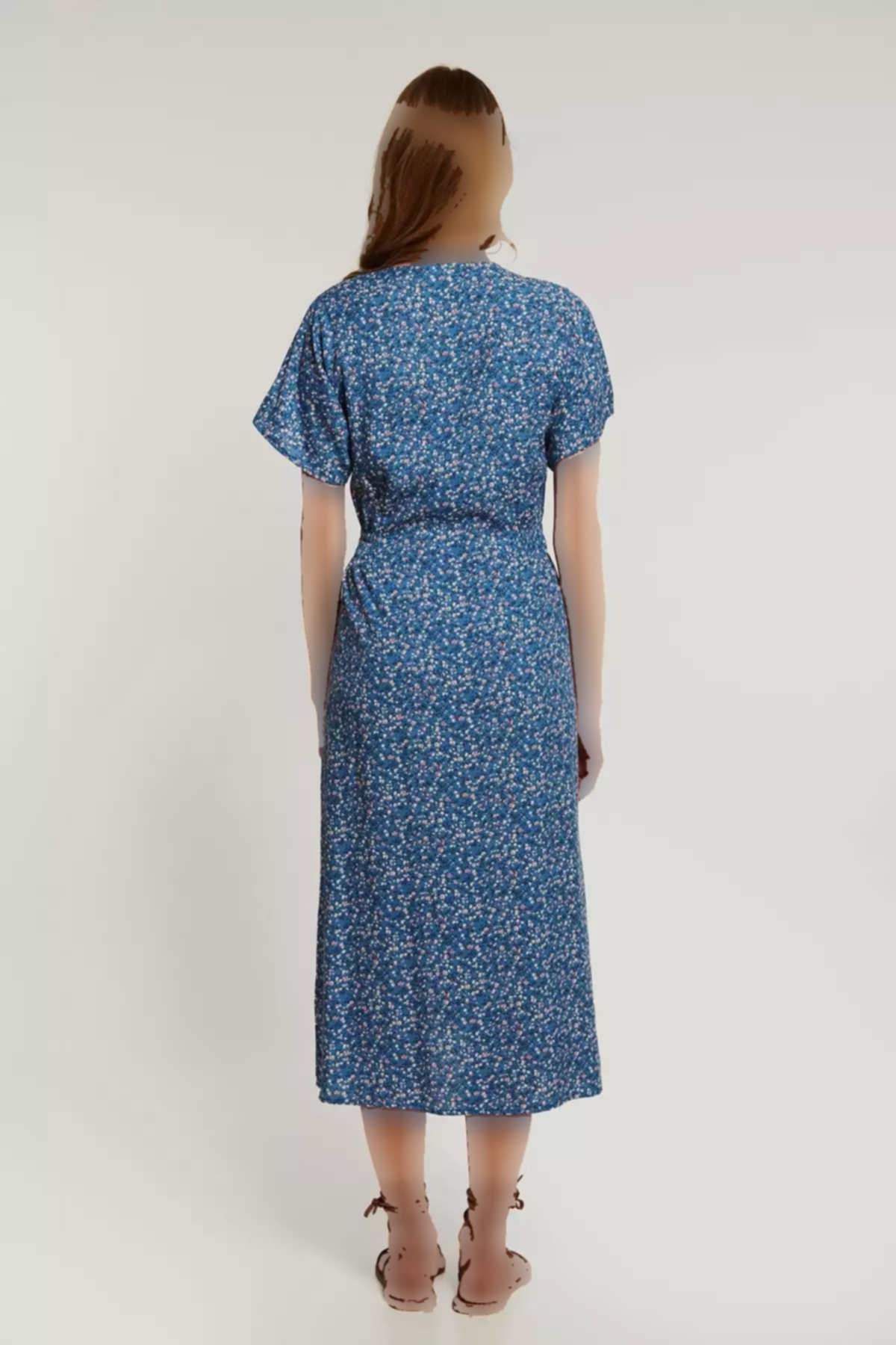 پیراهن آبی بارداری برند Lyn Mama کد 1753850590