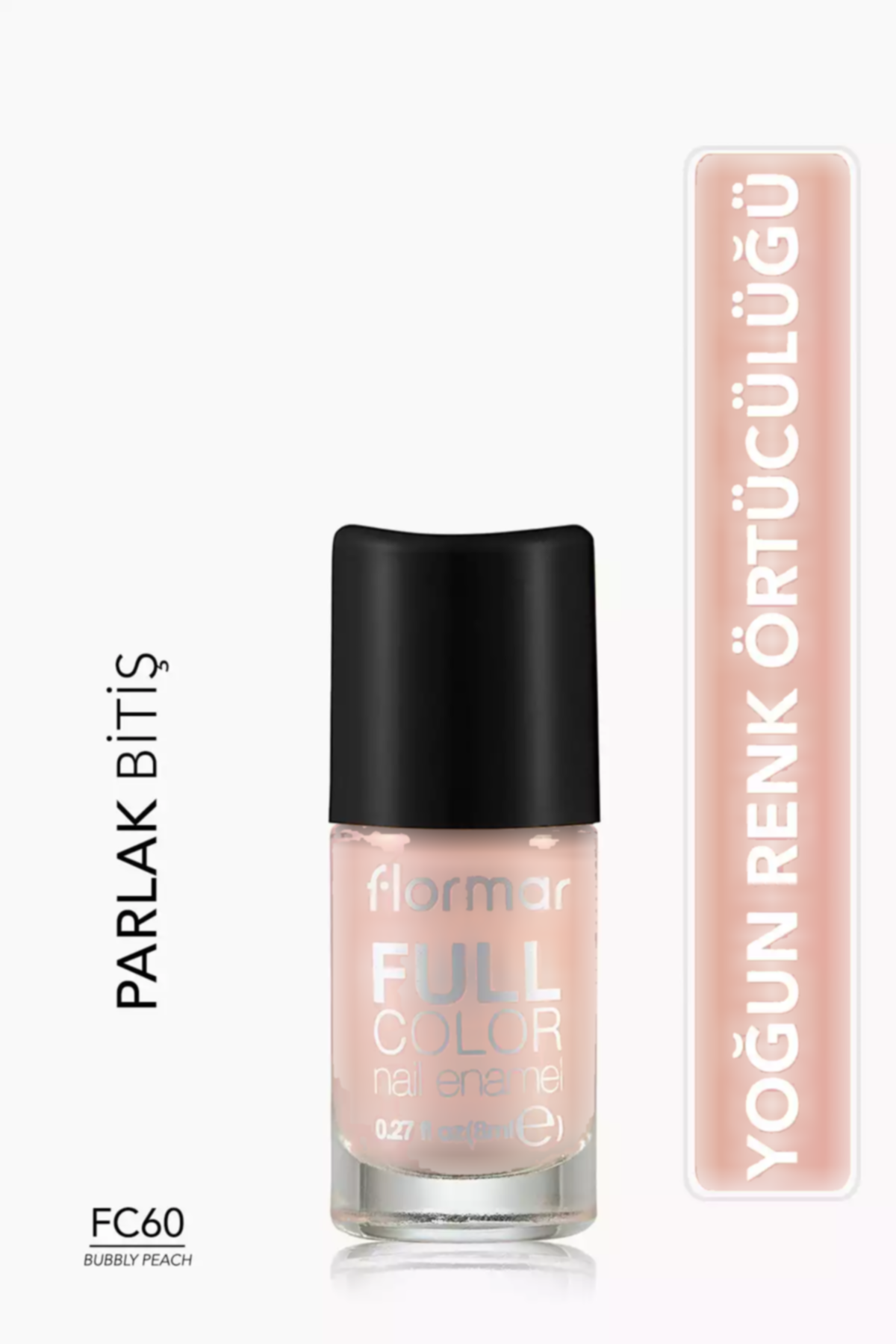 لاک ناخن فوق العاده بلند براق & برند Flormar کد 1753636389