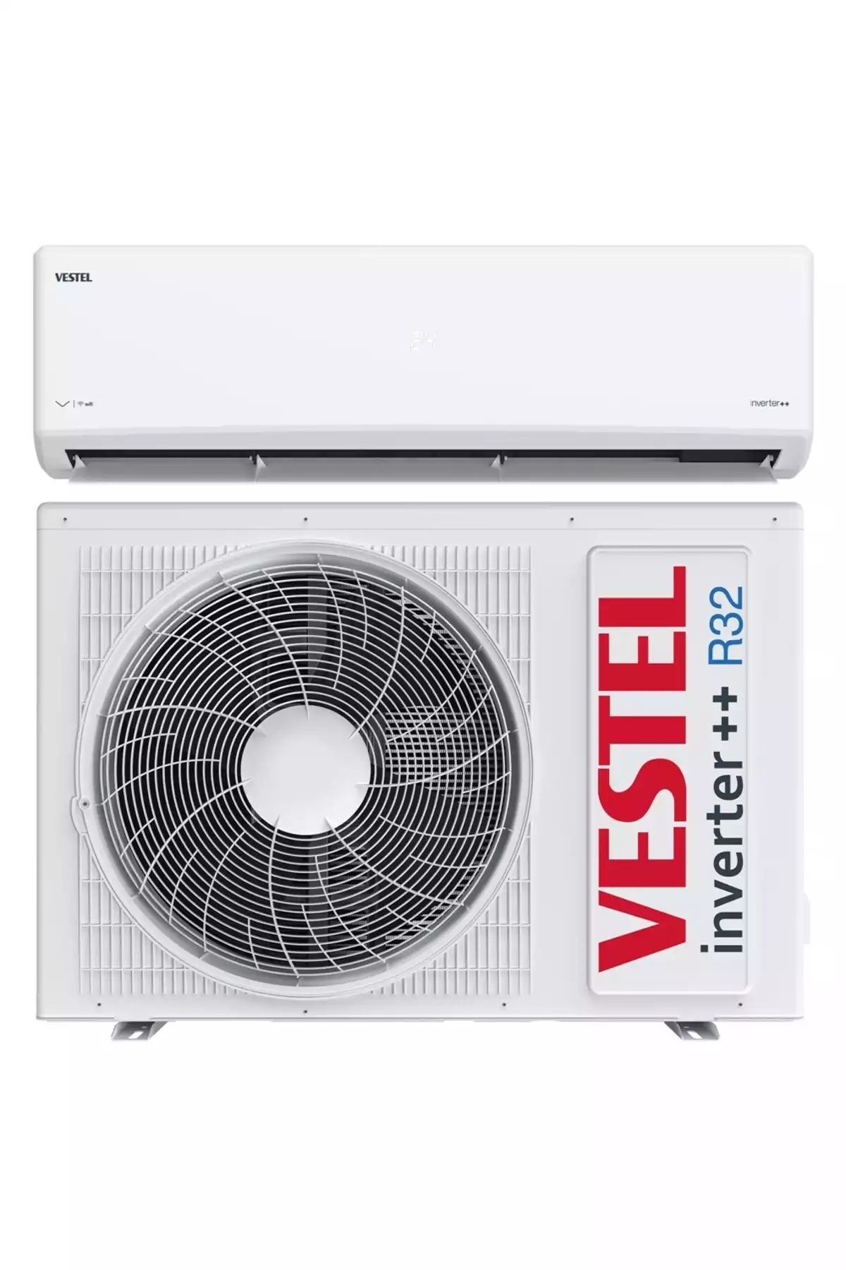 دیوار کولر 24000BTU 244روشن فلورا وای فای معکوس کننده برند VESTEL کد 1753519983