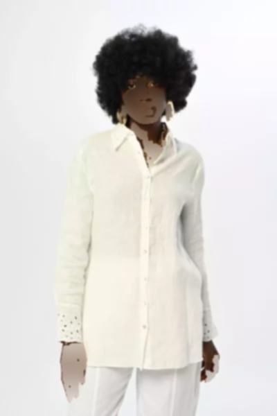 پیراهن ساده آستین رنگ شیری زنانه برند Orfeo Negro کد 1753414394