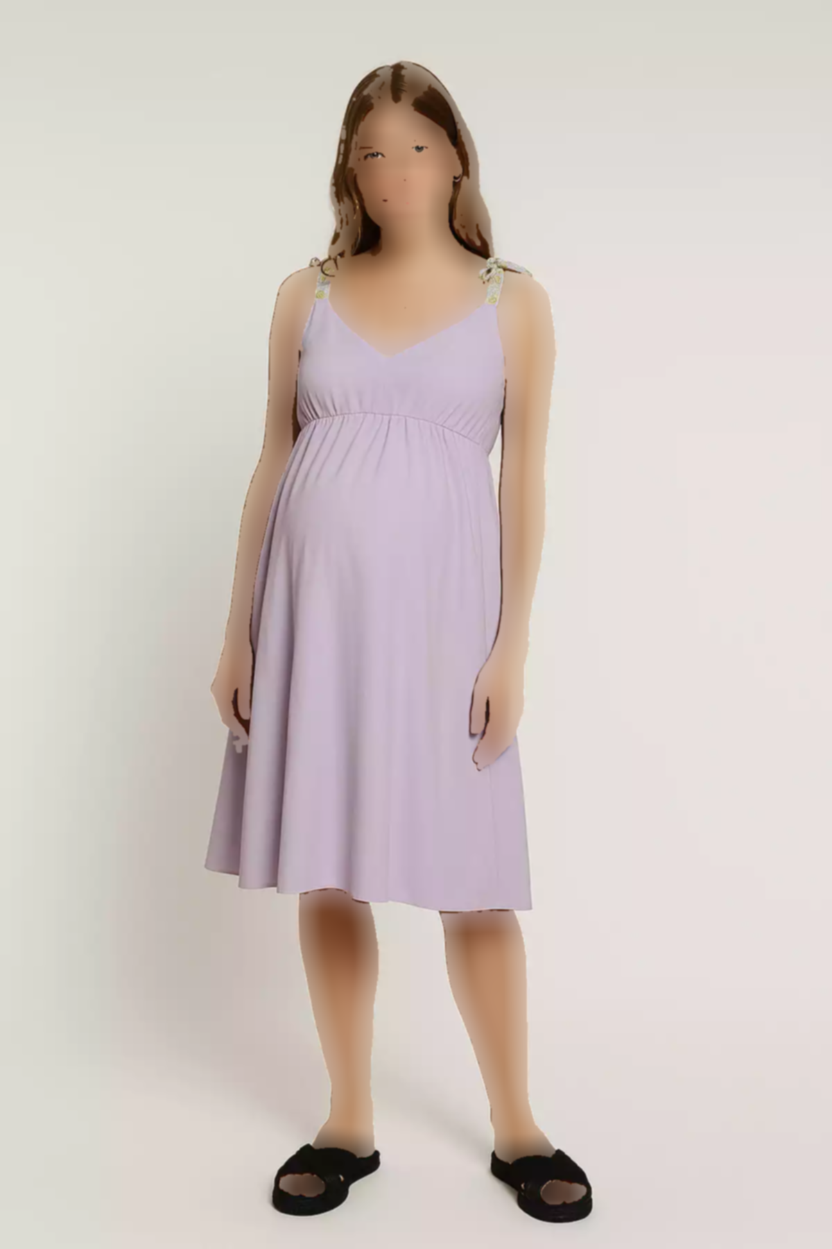 پیراهن نیلی برند Lyn Mama کد 1753850525