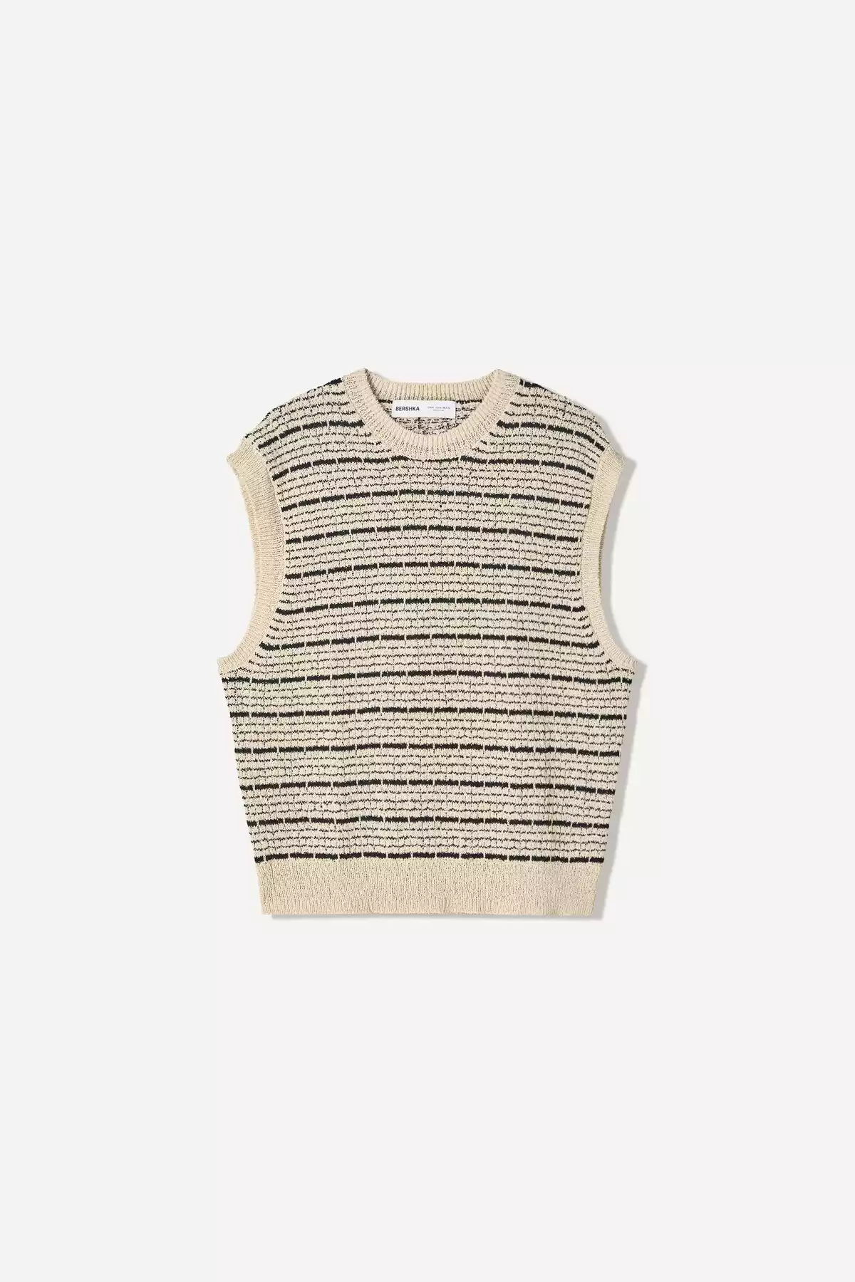 جلیقه راهراه برند Bershka کد 1753270932