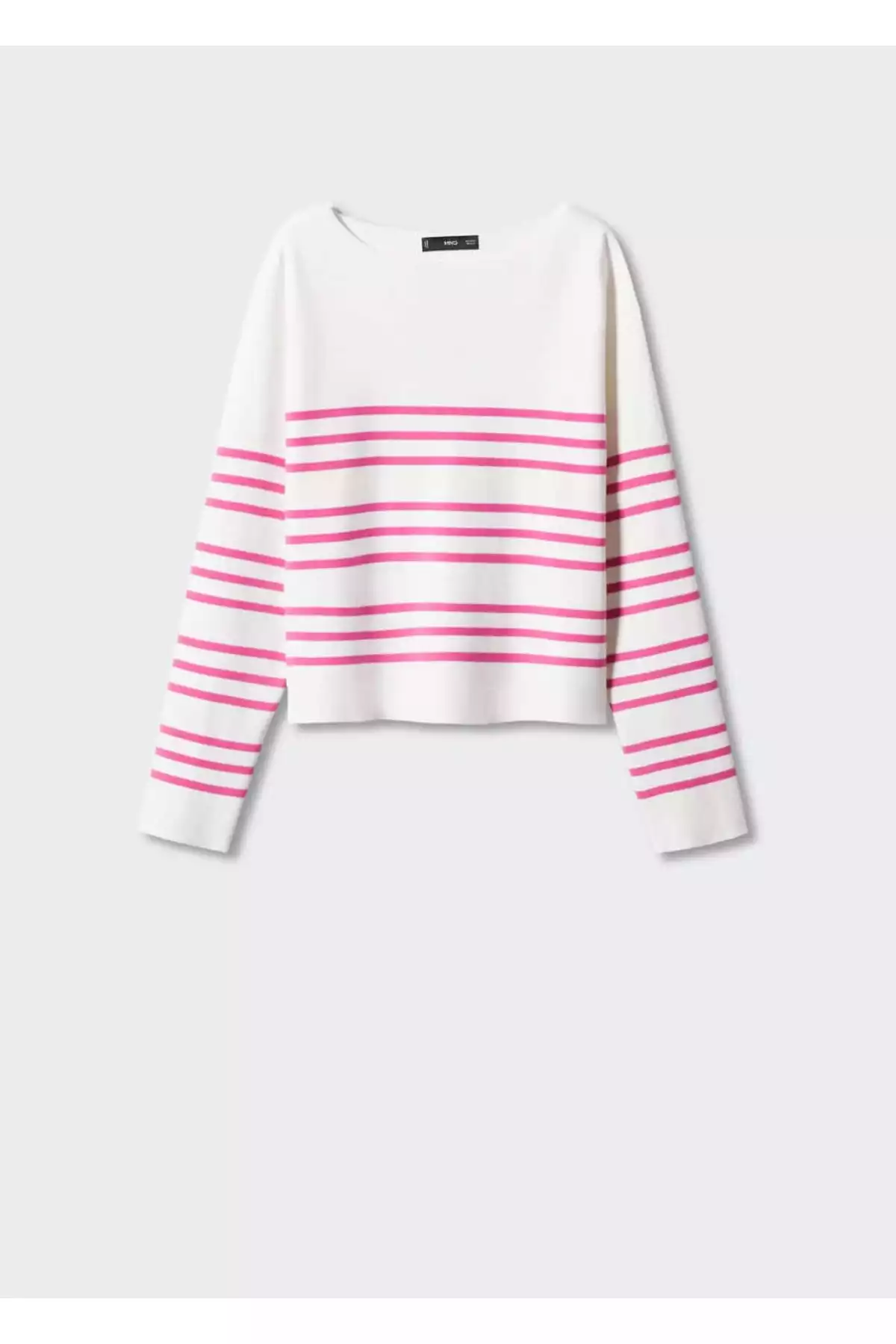 پلیور بافتنی یقه قایقی برند MANGO کد 1753000759