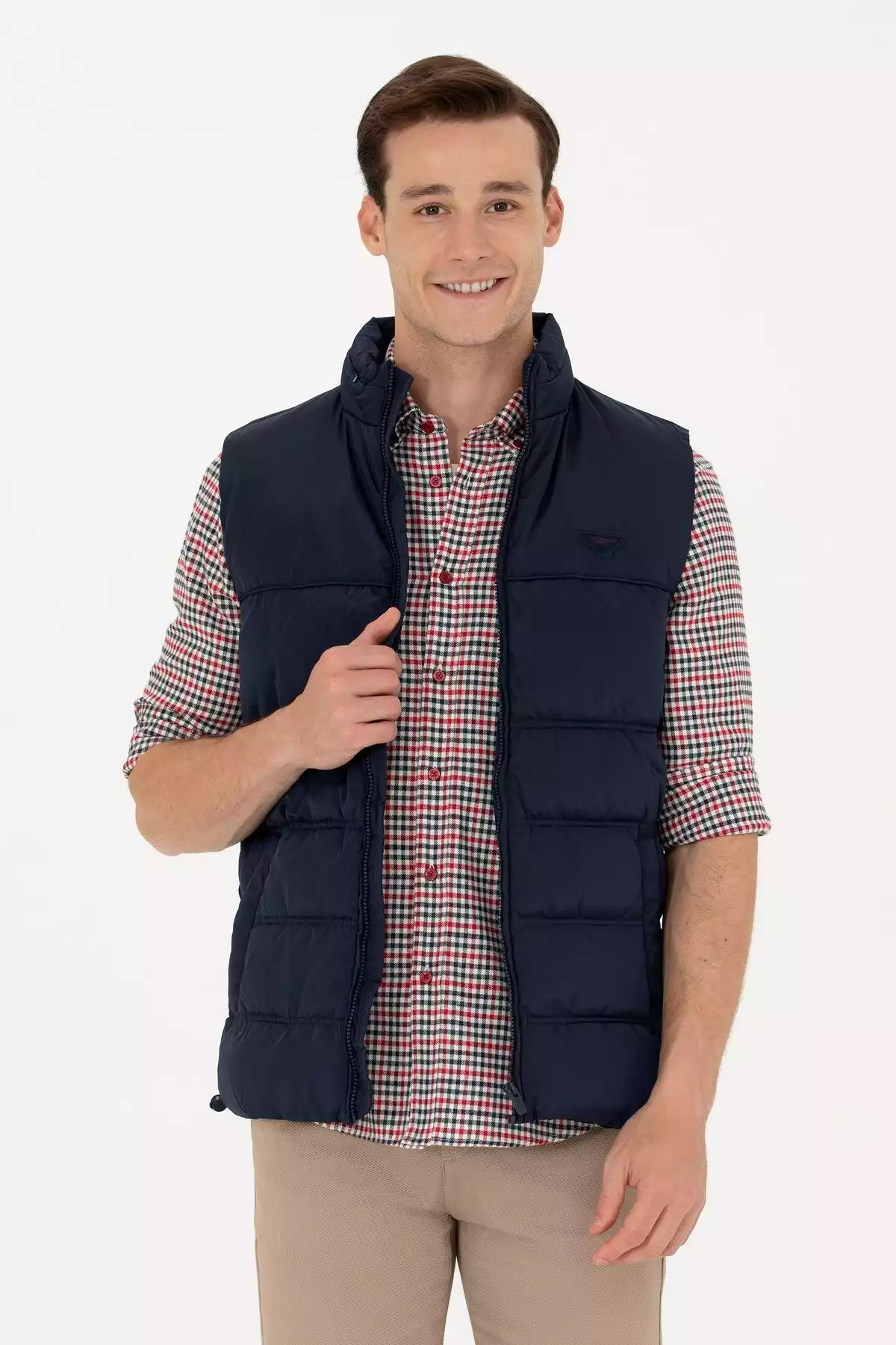 جلیقه سرمه ای مردانه برند U.S. Polo Assn. کد 1753305791