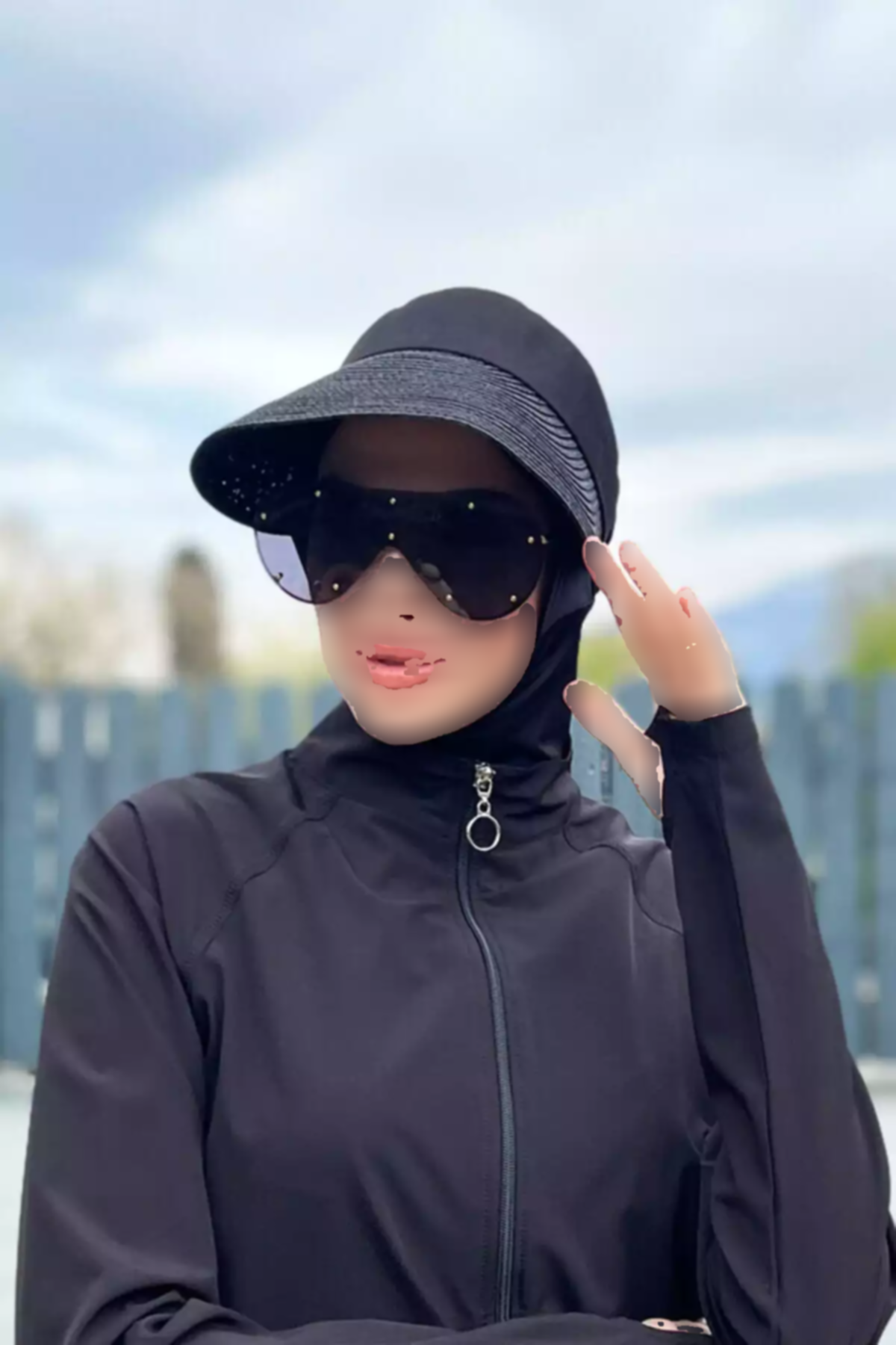 کلاه محافط خورشید حصیری مشکی برند Remsa Mayo کد 1753755188