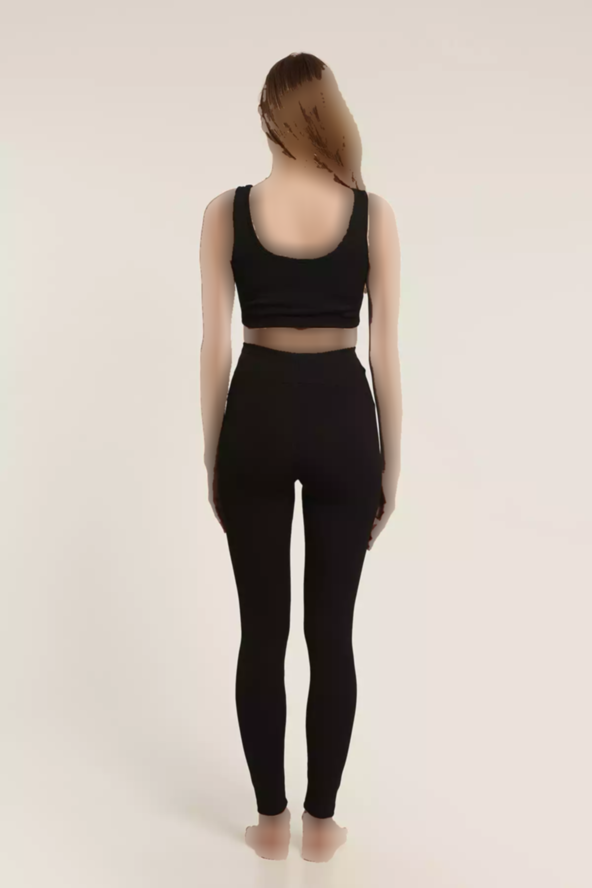 ست بلند مشکی تله برند Lyn Mama کد 1753854125