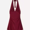 پیراهن کوتاه یقه برند Bershka کد 1753470735