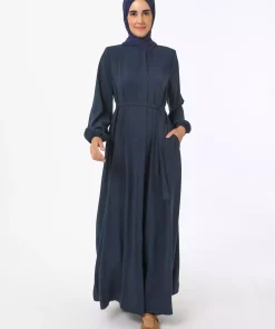 خرقه طرحدار سرمه ای رفکا برند Refka کد 1753721464