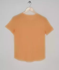 تیشرت نارنجی زنانه برند MANGO کد 1751409667