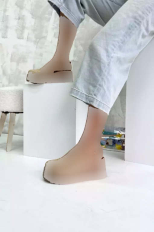 کفش لژدار حصیری بژ زنانه برند inizio کد 1753719067