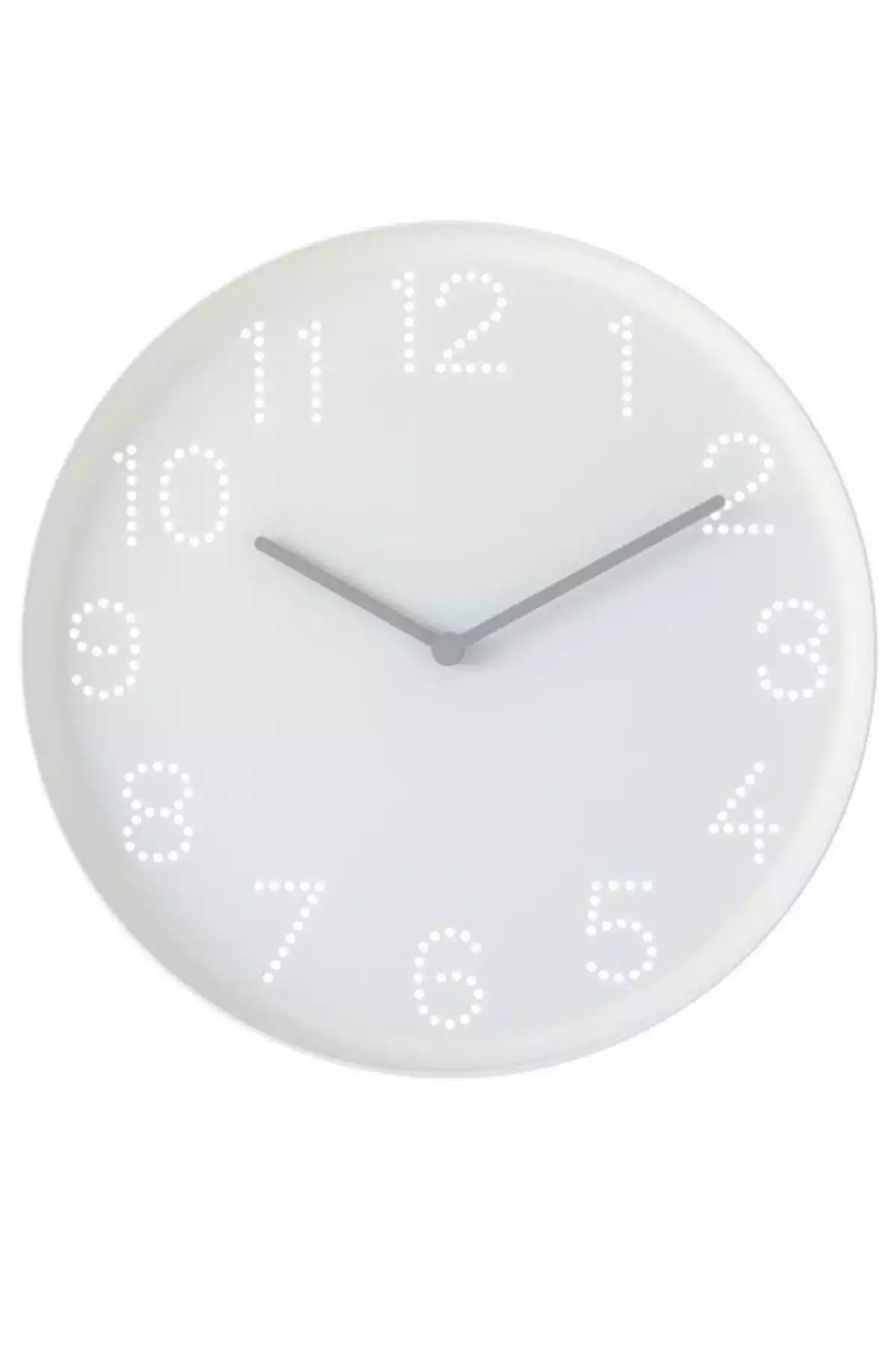 ساعت دیواری سفید 25