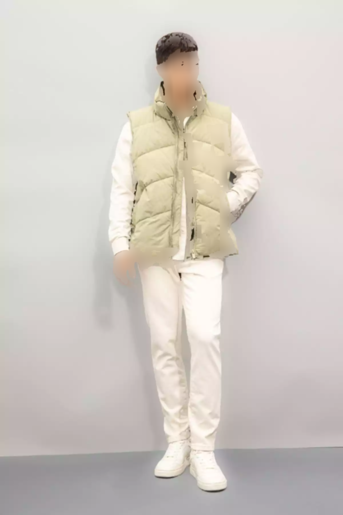 جلیقه جیب دار پنبه دوزی شده یقه ایستاده پفدار زیپدار برند Defacto کد 1753320125