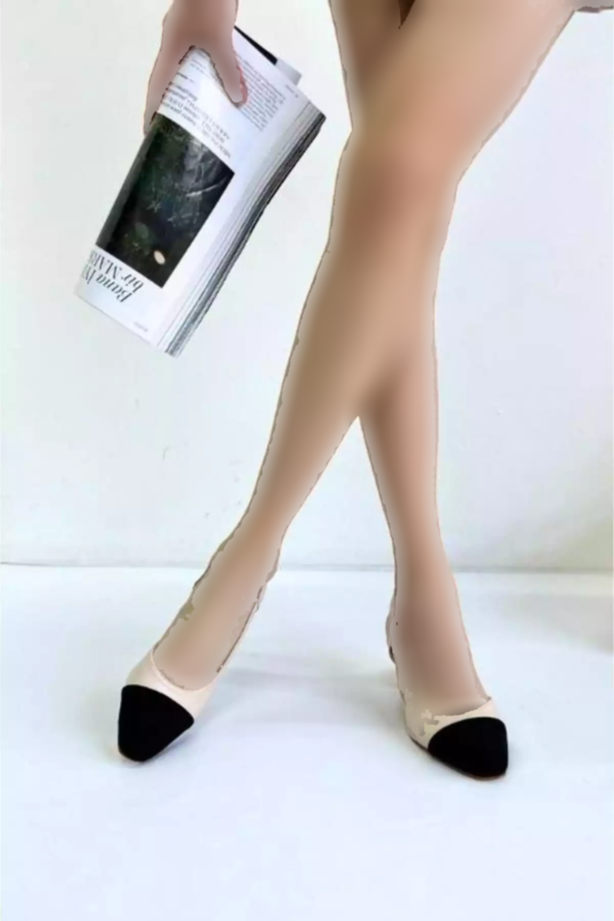 کفش پاشنه بلند کرمی برند inizio کد 1753715470