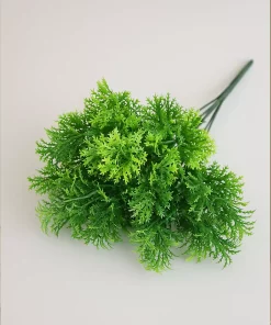 گلدار مصنوعی شیشه ای گیاهی 50 سبز ترتیب باغ تزئین چمن ، 30cm برند ALSHOP کد 1753579389