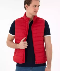 جلیقه قرمز مردانه برند U.S. Polo Assn. کد 1753278128