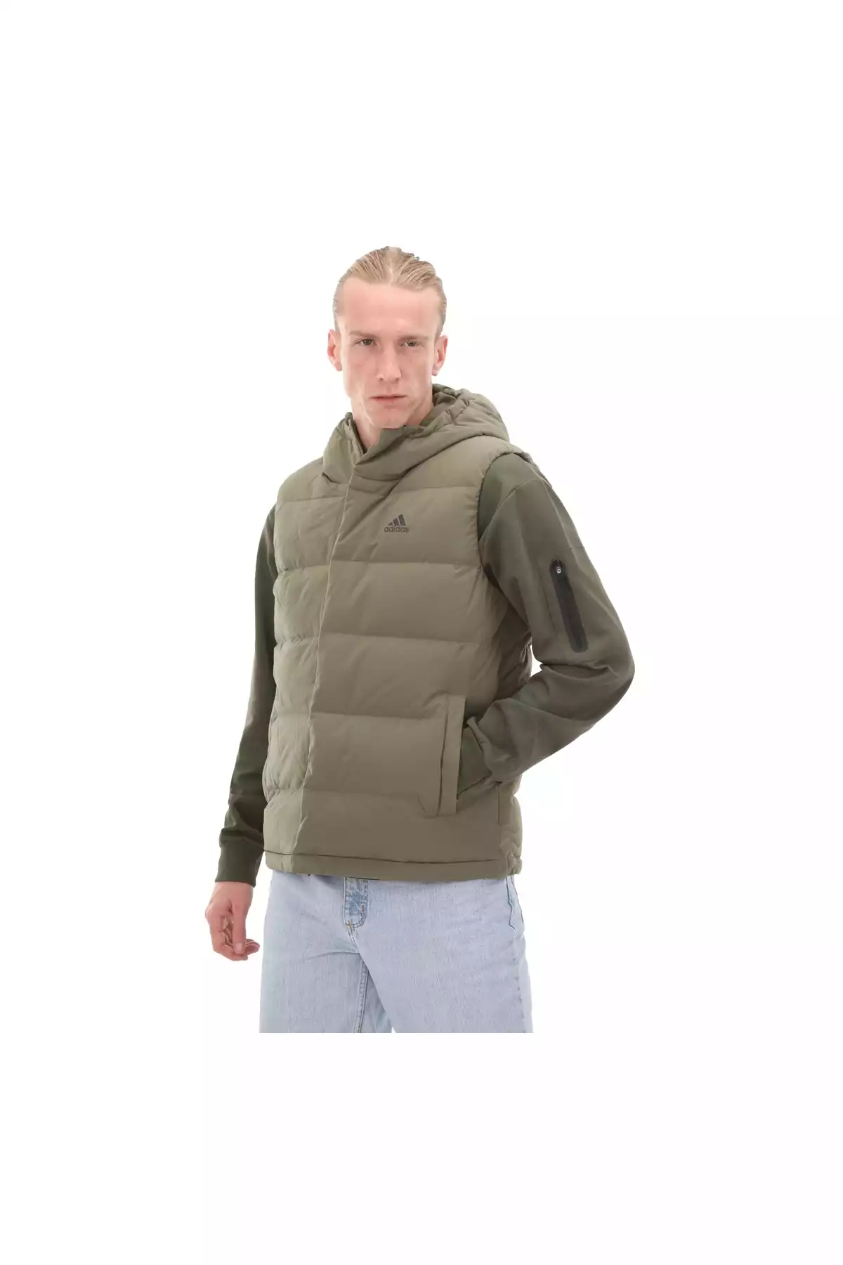 جلیقه آدیداس یشمی مردانه هلیونی برند adidas کد 1753270869