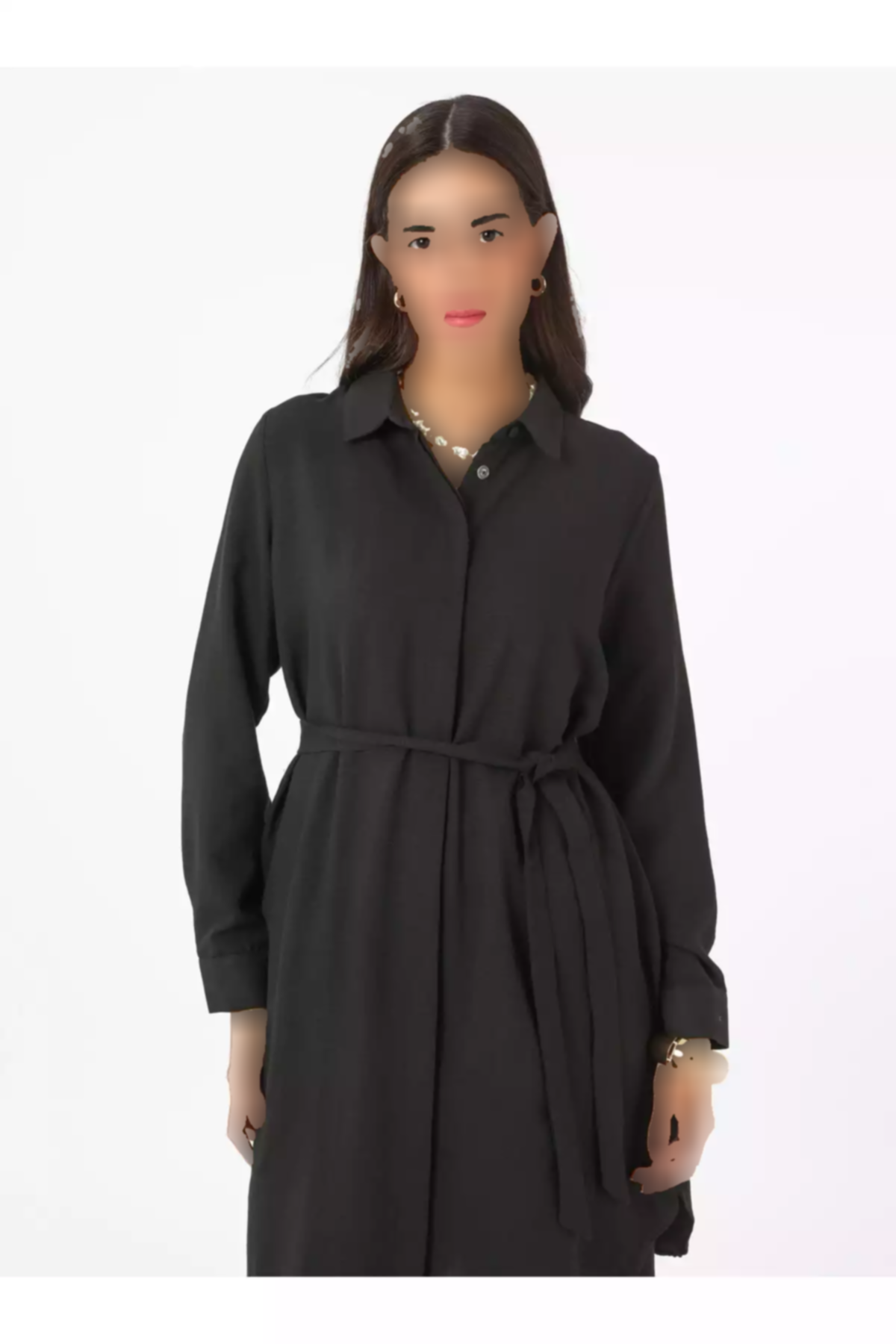 ست دوتایی تونیک نرم رفکا مشکی شلوار برند Refka کد 1753361528