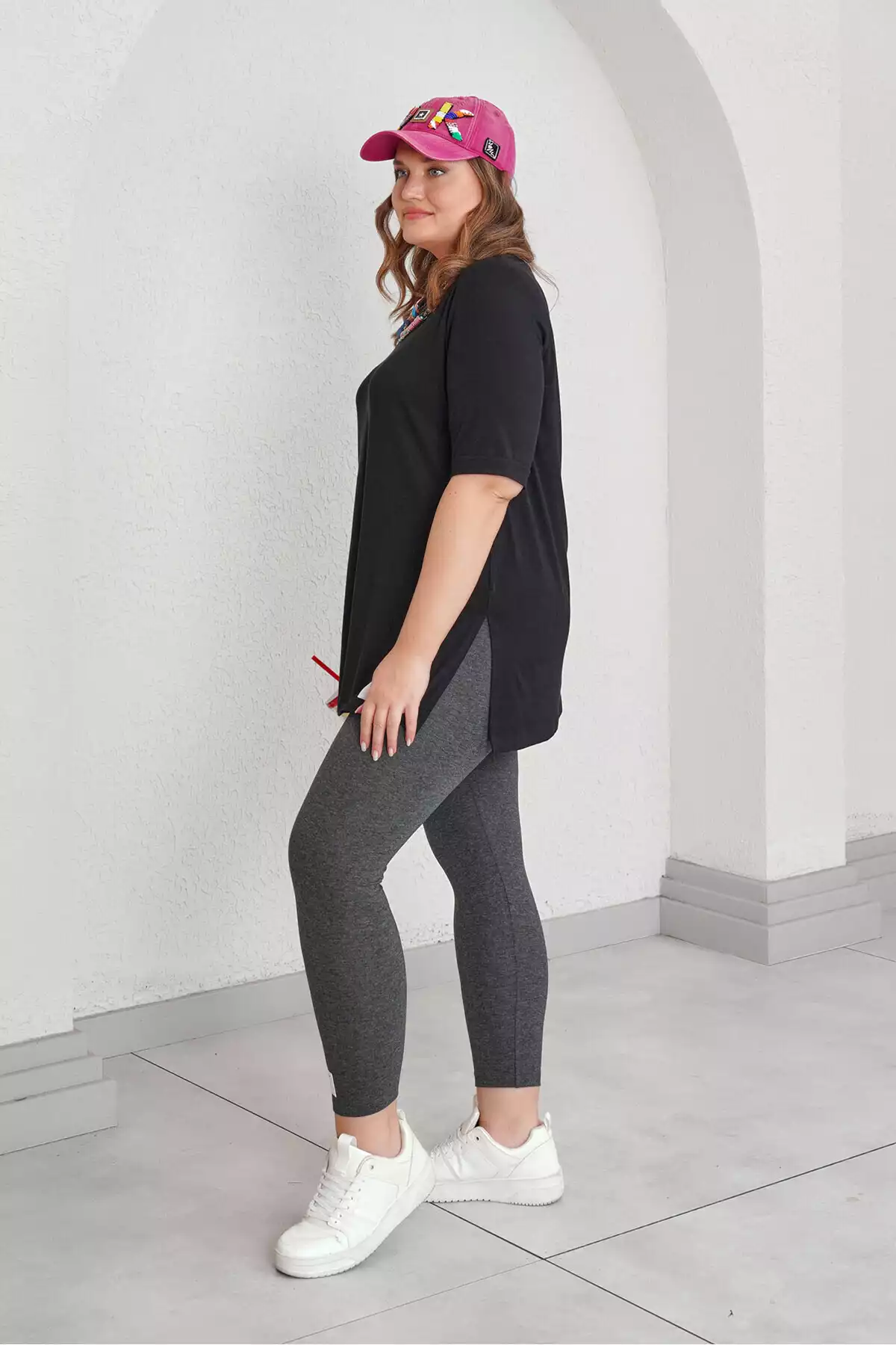 تیشرت یقه هفت راحت برند Büyük Moda کد 1753835528