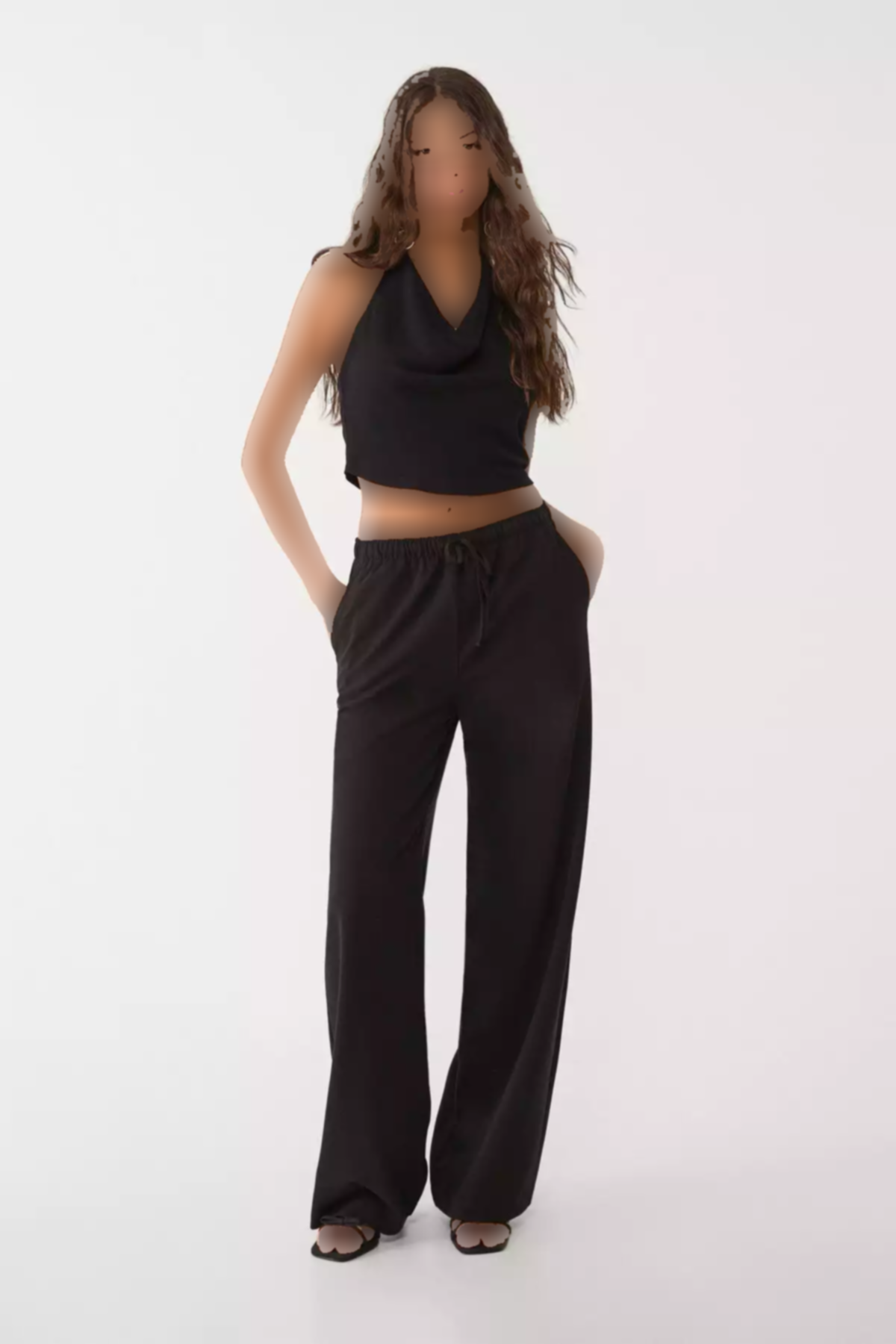 بلند شلوار راحت برند Stradivarius کد 1753351892