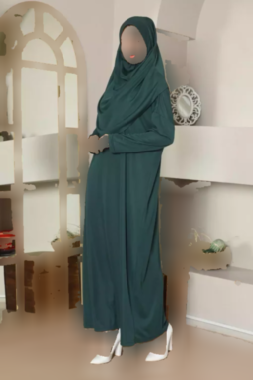 پیراهن نماز تک نفره سبز زمردی تکه برند medipek کد 1753533732