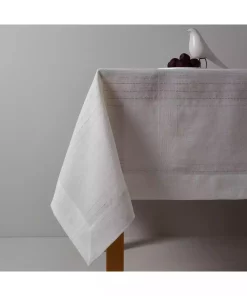 کرم ساده رومیزی 160x220cm برند Linens کد 1753063872