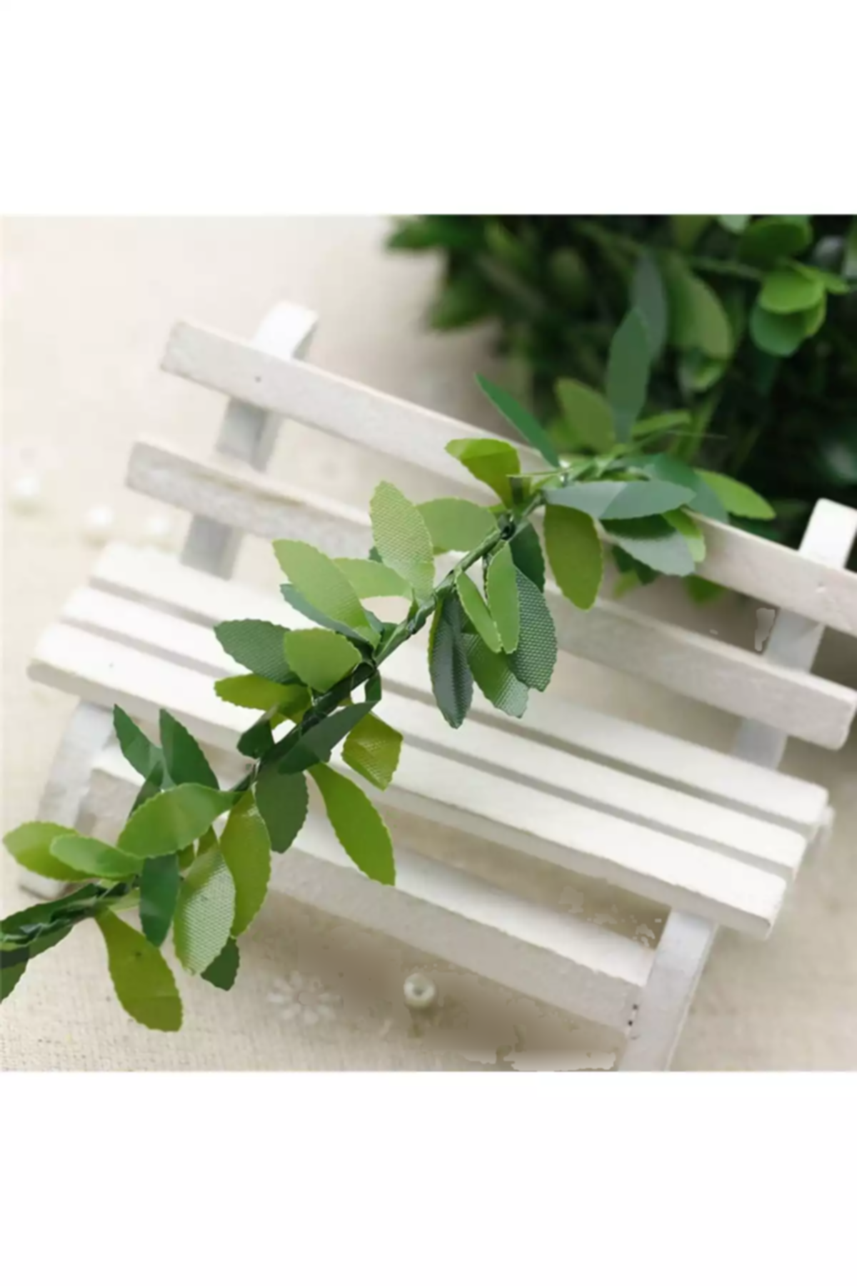 تاج گلدار مصنوعی برگ سیمی پیچک 7.50 لوله گاز طبیعی برند ALSHOP کد 1753579388