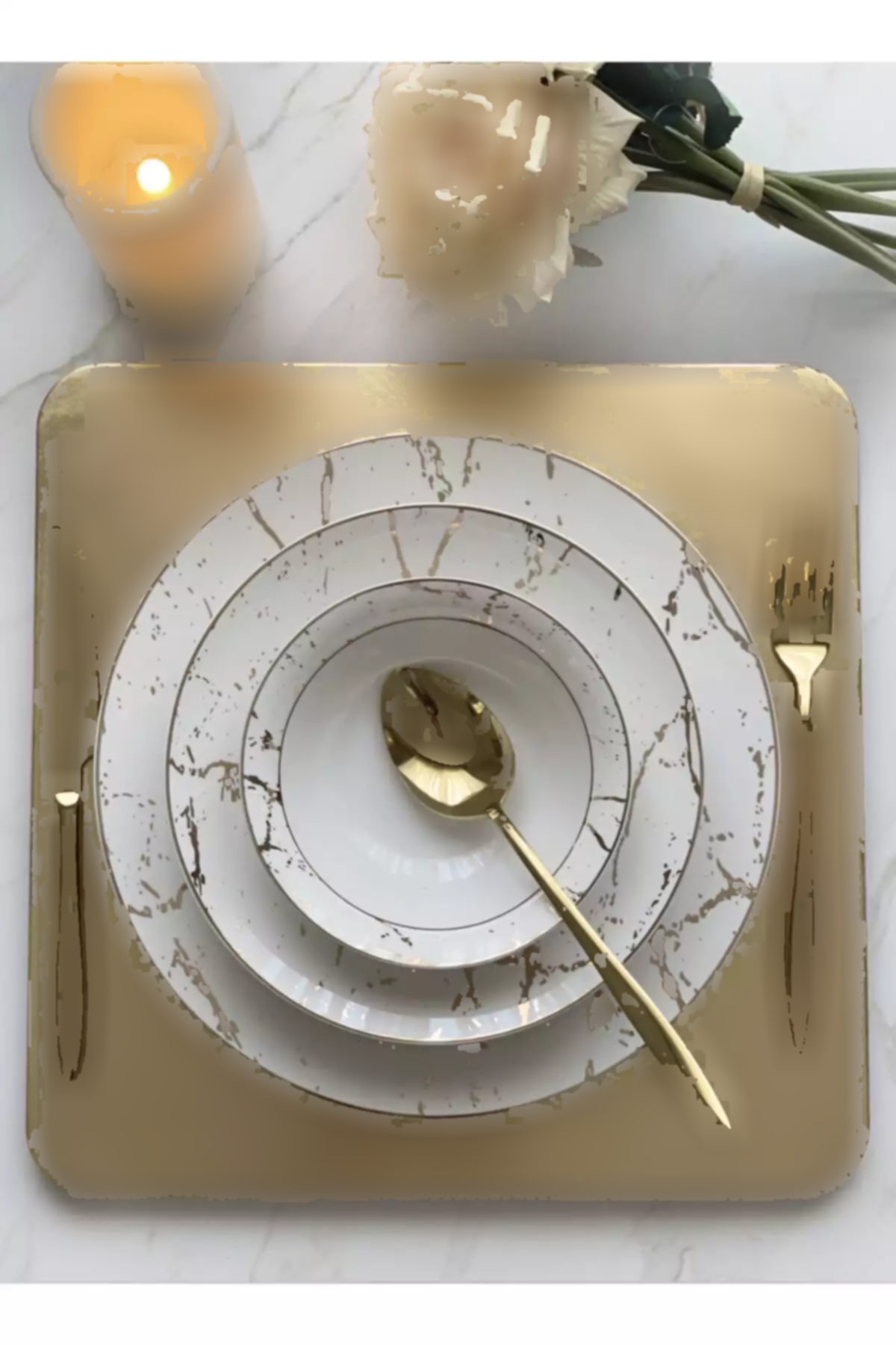 سرویس غذاخوری 24تکه برند decovien کد 1753907648