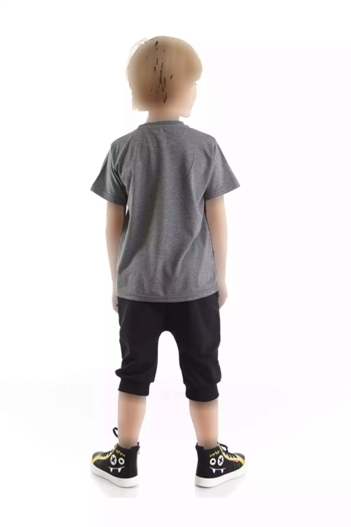 ست شلوارک تیشرت کشی پسرانه تابستانی برند Denokids کد 1753833065