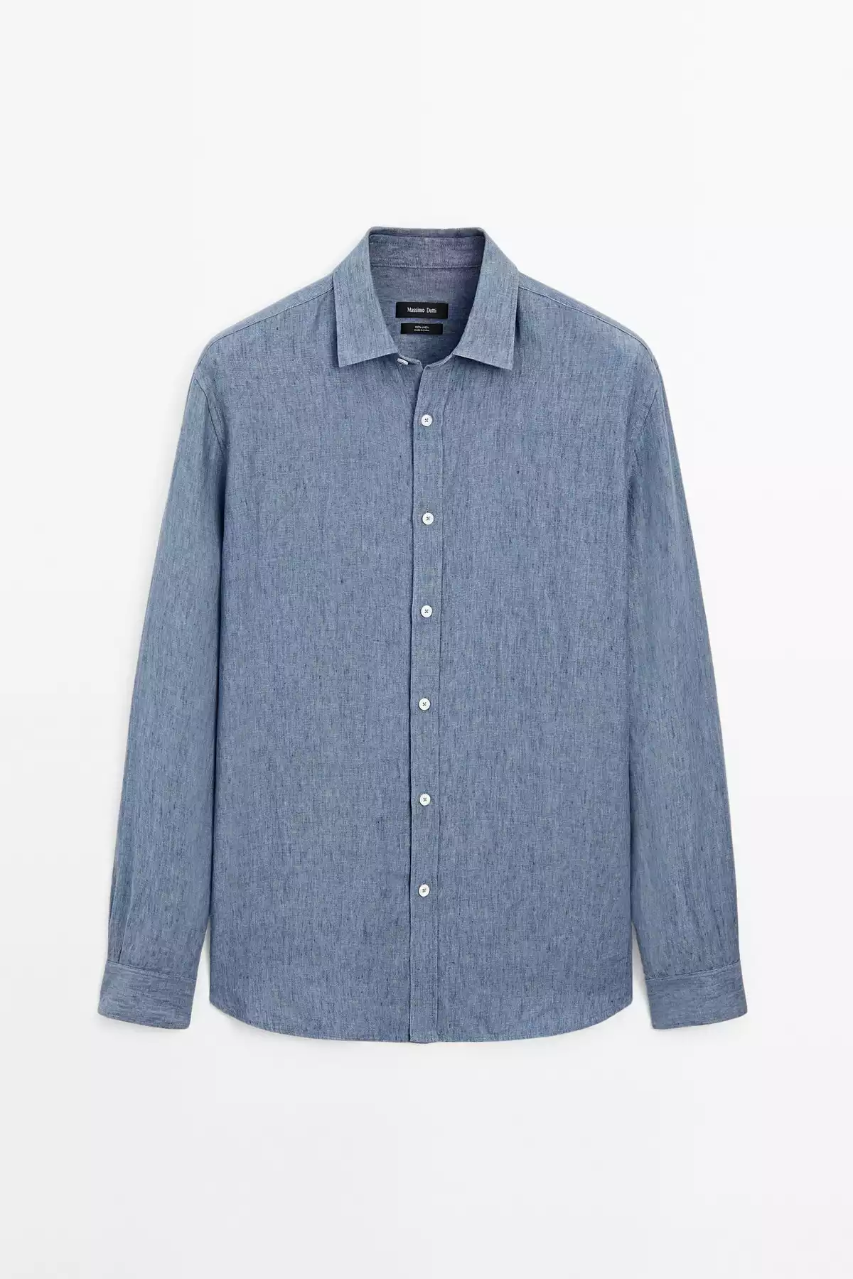 پیراهن متناسب کتان برند Massimo Dutti کد 1751488263