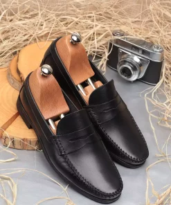 کفش روزانه مردانه چرم اصل کلاسیک برند Daxtors کد 1753645272