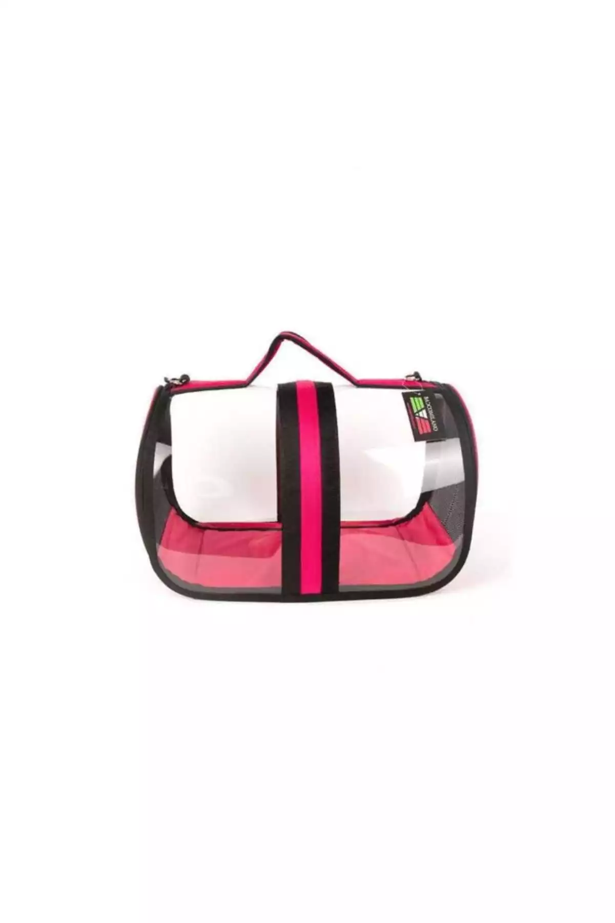 سگ گربه شفاف میلانو صورتی کیف باکو سانتی متر برند Pet Pretty کد 1753796527