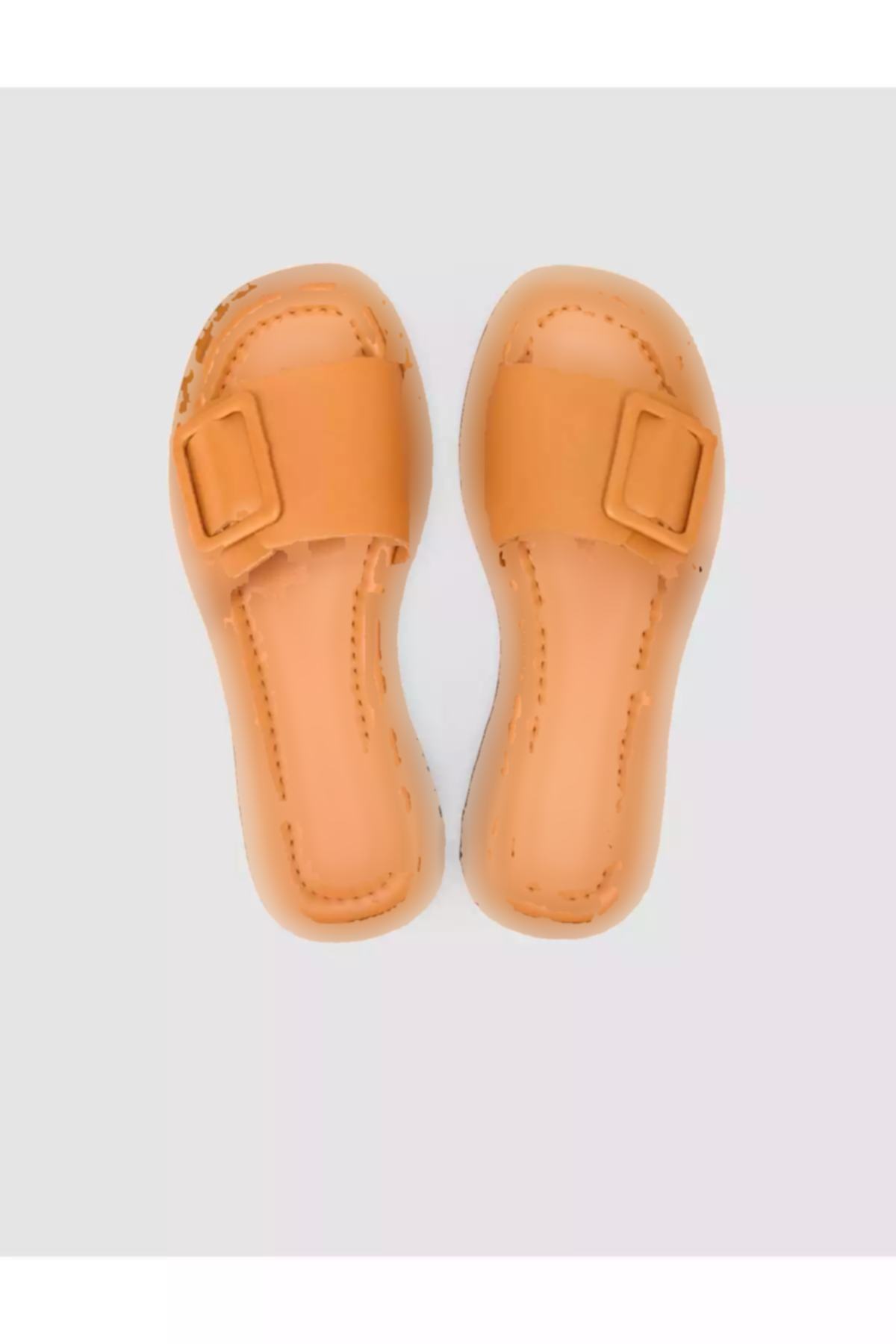 دمپایی 100100% اصل شتری زنانه چرم برند Cabani کد 1753390272
