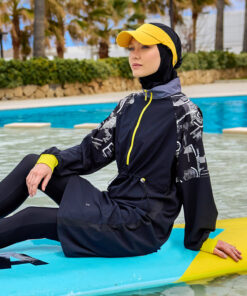 ماهی سفید تمام پوشش با جزئیات مچ، دارای بند و یقه حکمی مدل M2512 کد 1753525990