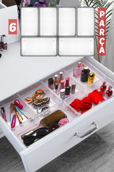 ست ۶ تکه سازماندهی داخل کشو کد 1753559772