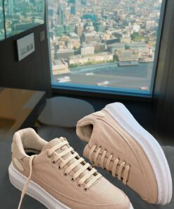 کفش روزمره مردانه با زیره کتان ضخیم کد 1753633269