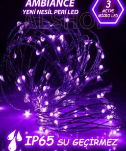 لامپ LED بنفش ۳ متری با ۳۰ چراغ از نوع جدید کد 1753579392