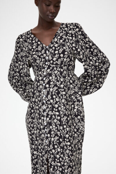 پیراهن دکمه‌دار جلو باز کد 1752543673