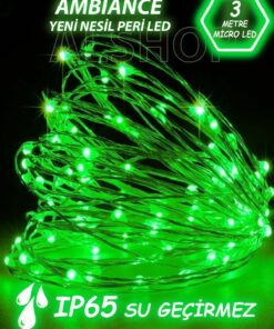 چراغ ال ای دی سبز ۳ متری جدید نسل ۳ کد 1753589465