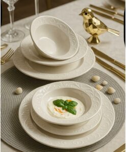 ست پذیرایی 24 تکه پرسلین برای 6 نفر کد 1753907591