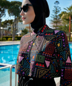 مایو تمامپوش و دارای کاور زنانه مدل R115 کانان کد 1753755131