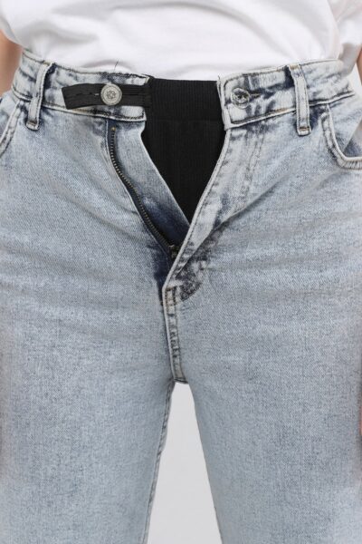 شلوار بارداری ترس - کشش در قسمت کمر - مشکی کد 1753846983