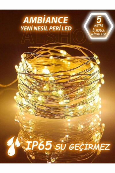 چراغ LED جدید ۵ متری ۵۰ لامپه، سه حالت نور. کد 1753579332