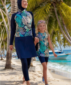 مایوی رنگی دخترانه با کش الاستیک K2403 کد 1753529522