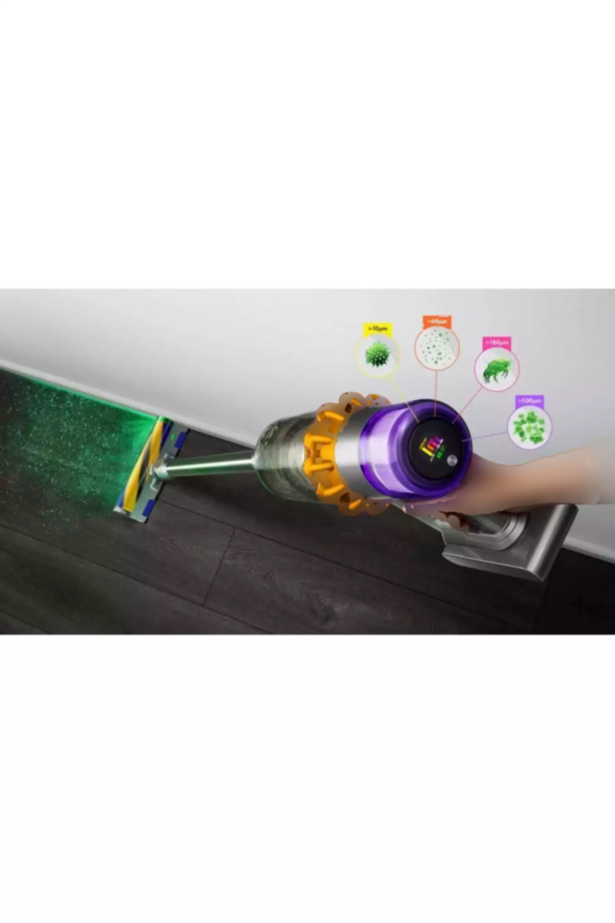 شارژی جارو بي سيم تشخیص برند DYSON کد 1753501286