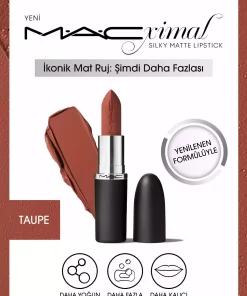 رژ لب رنگ خاکستری مایل به قهوه ای مات حداکثر برند Mac کد 1753746074