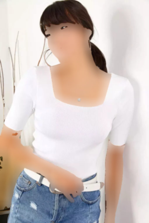 بلوز بافتنی دور کمر یقه مربع شیری رو زنانه برند Olalook کد 1753669991